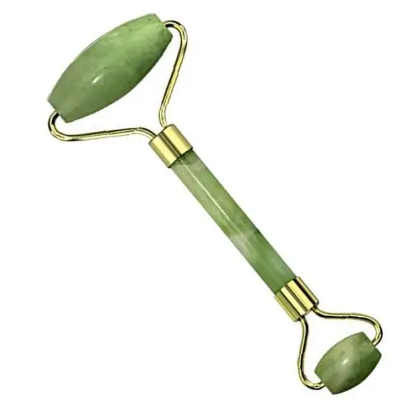 أداة جاد رولر الأصلي وجوا شا Jade Roller Gua Sha Set