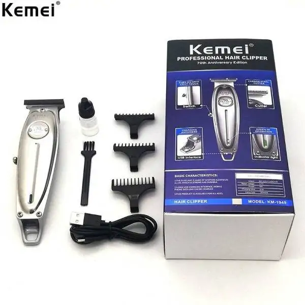 مكنة حلاقة الشعر كيمي 1949 السوبر Kemei Km-1949 One Blade For Men Face Shaver